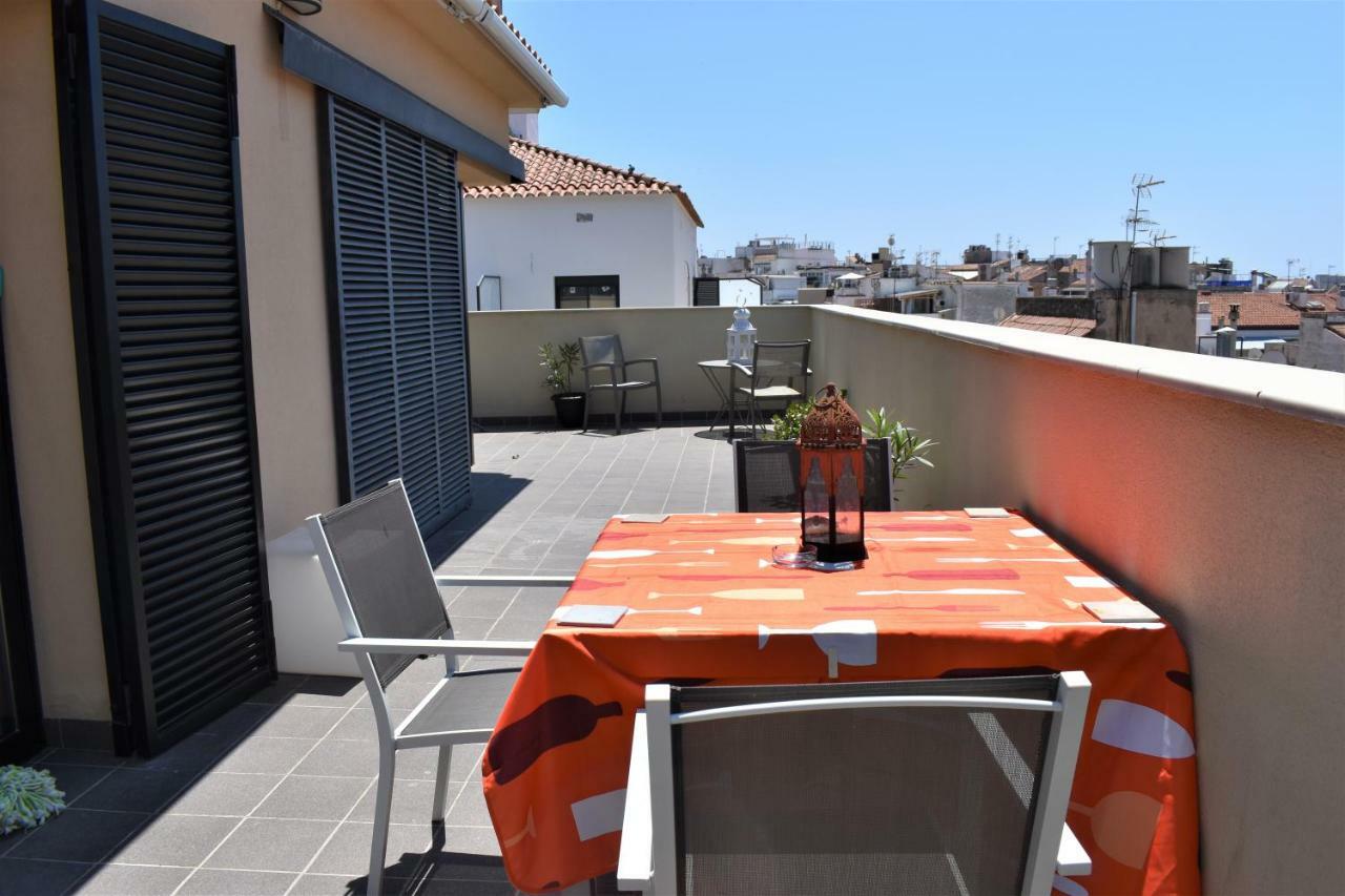 Ferienwohnung Sunset Penthouse Sitges Exterior foto